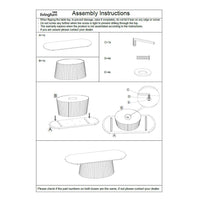 Salontafel Salvator Oval 120