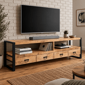 Mangohouten TV Meubel Britt 220 cm Mahom
