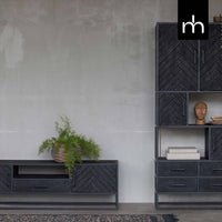 Mangohouten Vakkenkast Sienna 90 cm Mahom
