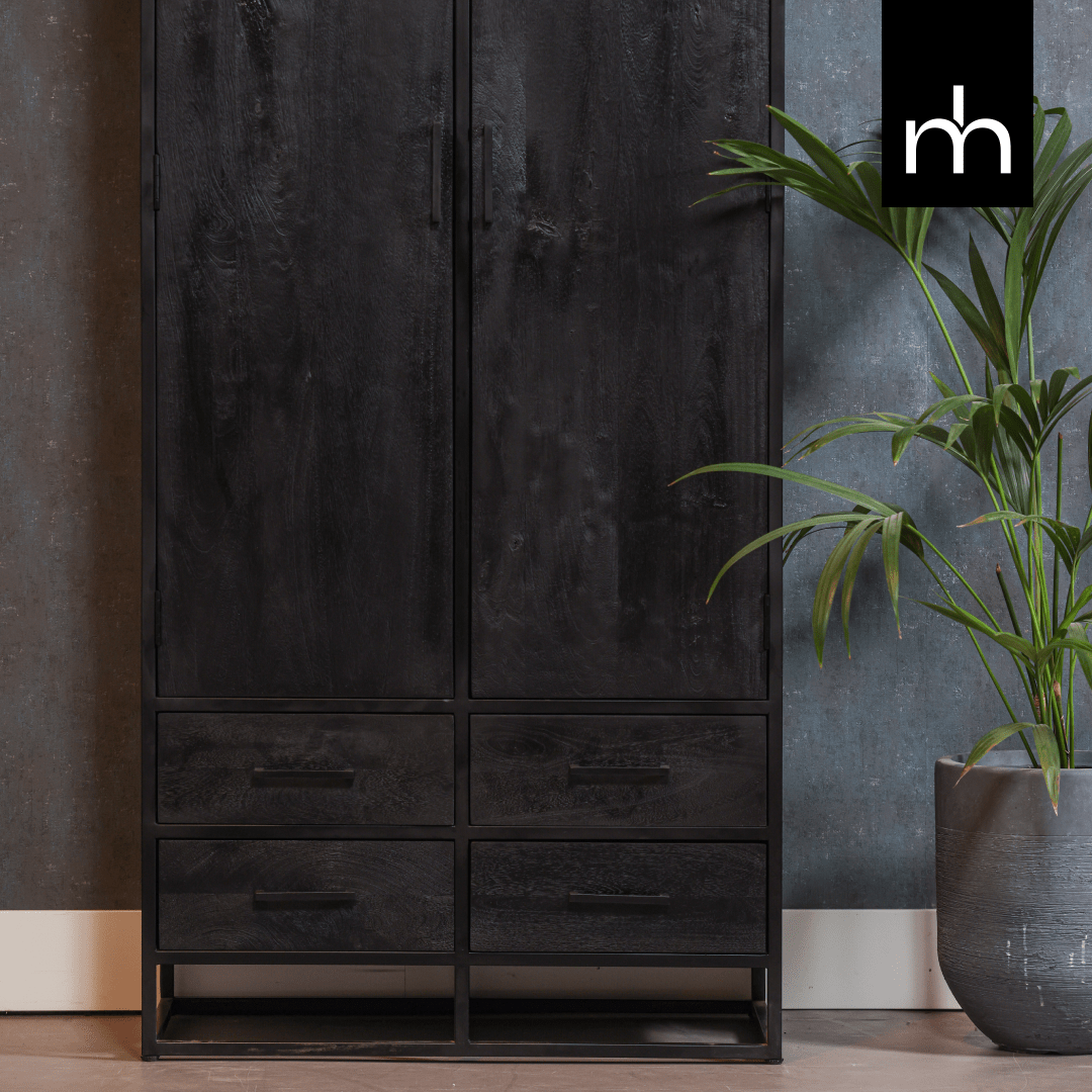Mangohouten Kast Florence 90 cm