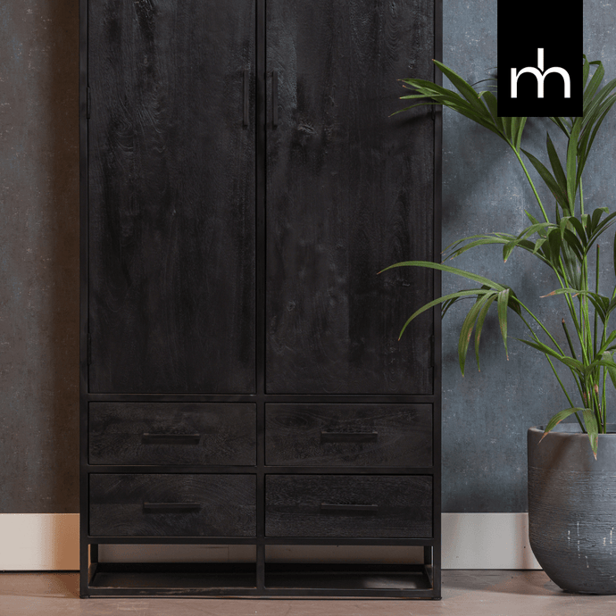 Mangohouten Kast Florence 90 cm Mahom