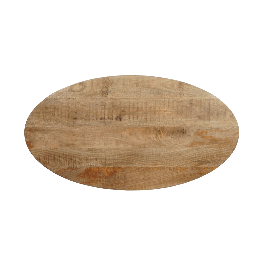 Mangohouten Salontafel Vicenza Ovaal