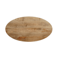 Mangohouten Salontafel Vicenza Ovaal Mahom