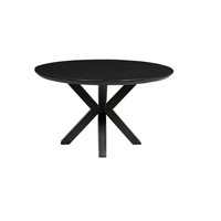 Mangohouten Salontafel Vicenza Black 70 cm Mahom