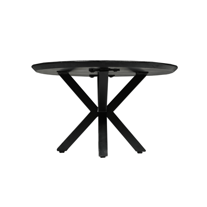 Mangohouten Salontafel Vicenza Black 70 cm Mahom