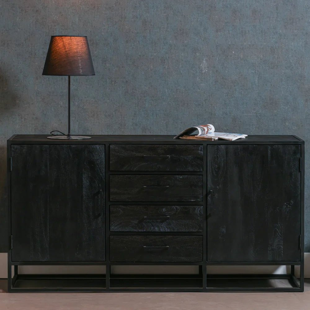 Mangohouten Dressoir 165 cm