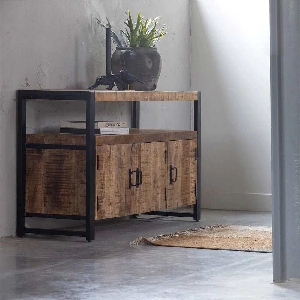 Mangohouten Dressoir 140 cm