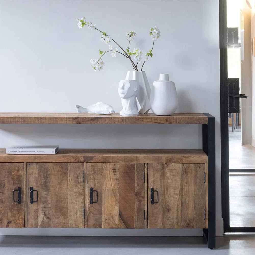 Mangohouten Dressoir 180 cm