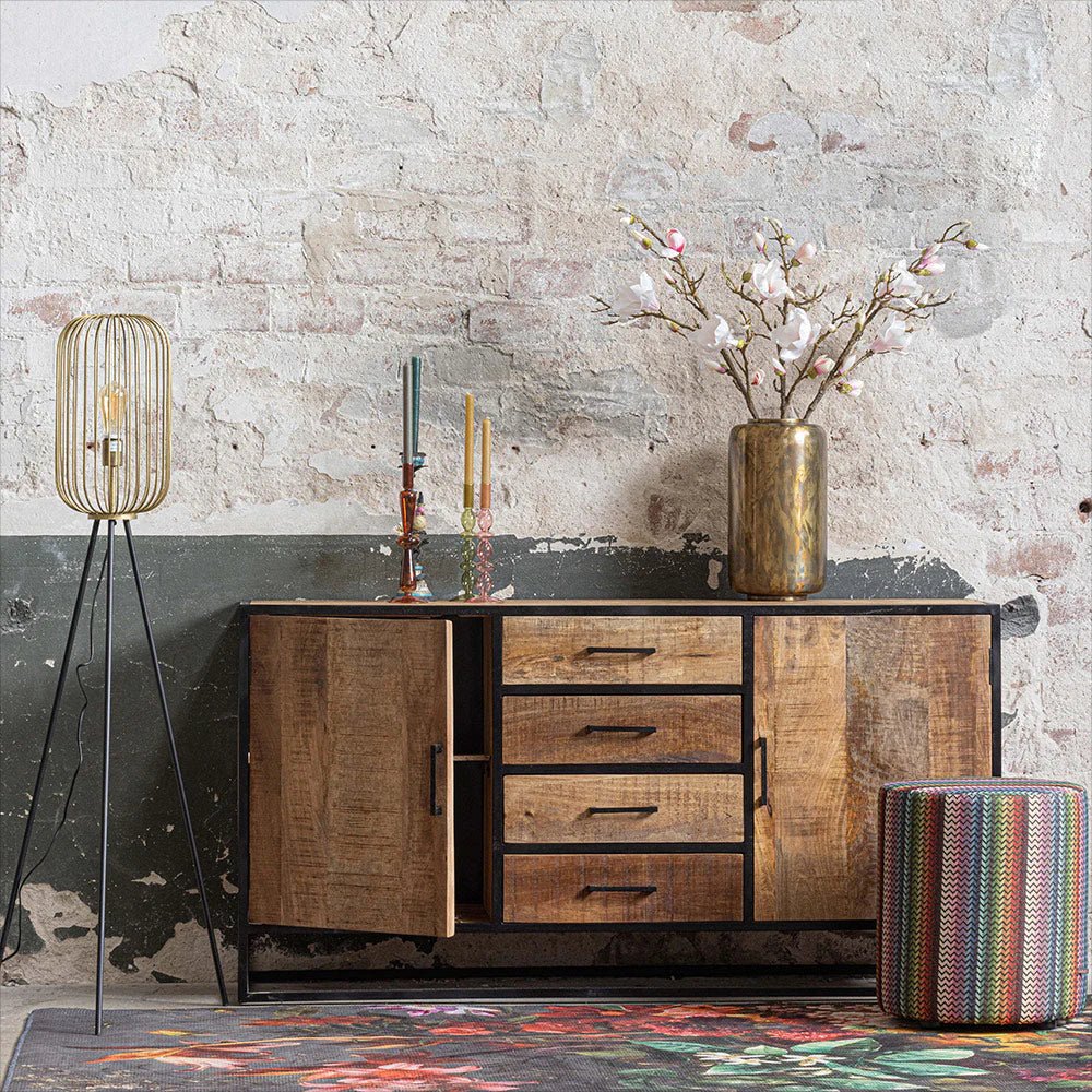 Mangohouten Dressoir 