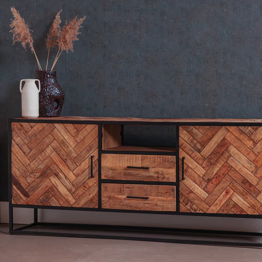 Mangohouten Dressoir 180 cm