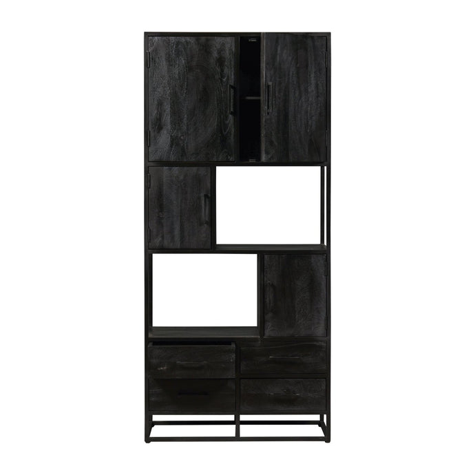 Mangohouten Vakkenkast Florence 90 cm Mahom