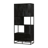 Mangohouten Vakkenkast Florence 90 cm Mahom