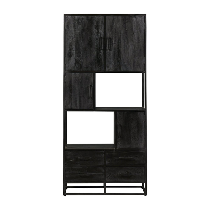 Mangohouten Vakkenkast Florence 90 cm Mahom