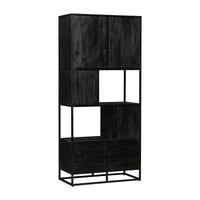 Mangohouten Vakkenkast Florence 90 cm Mahom
