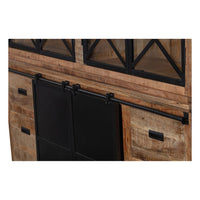 Mangohouten Buffetkast Denver 160 cm Dubbele Deurtjes X