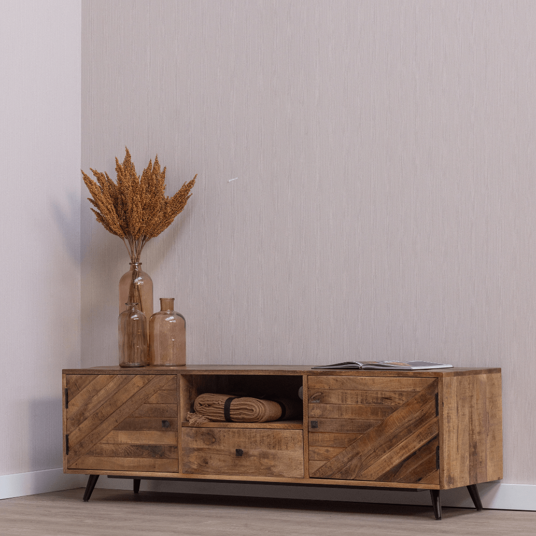 Mangohouten TV Meubel
