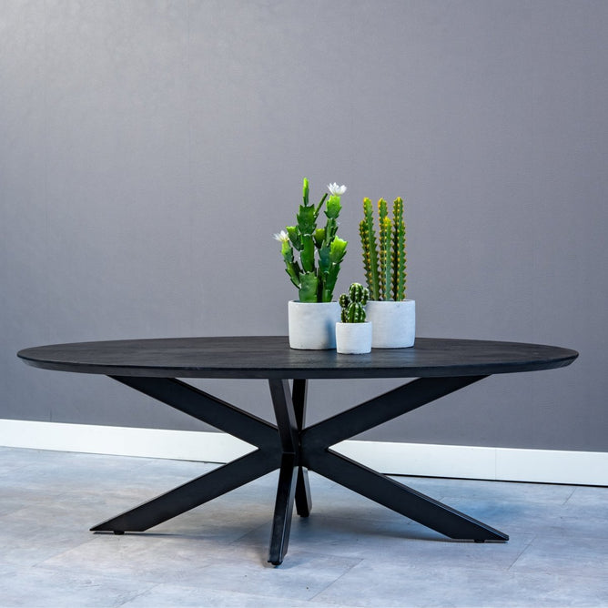 Mangohouten Eettafel Tulsa