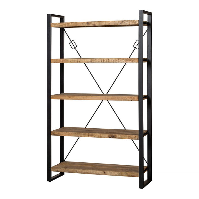 Mangohouten Boekenkast Britt 120 cm Mahom
