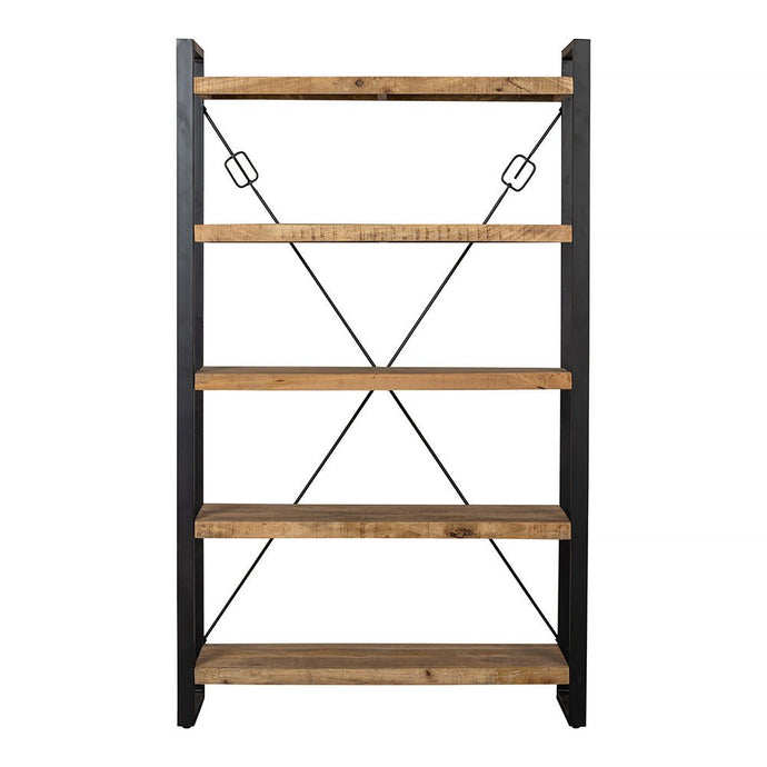 Mangohouten Boekenkast Britt 120 cm Mahom