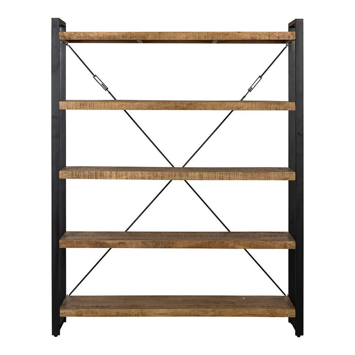Mangohouten Boekenkast Britt 160 cm Mahom