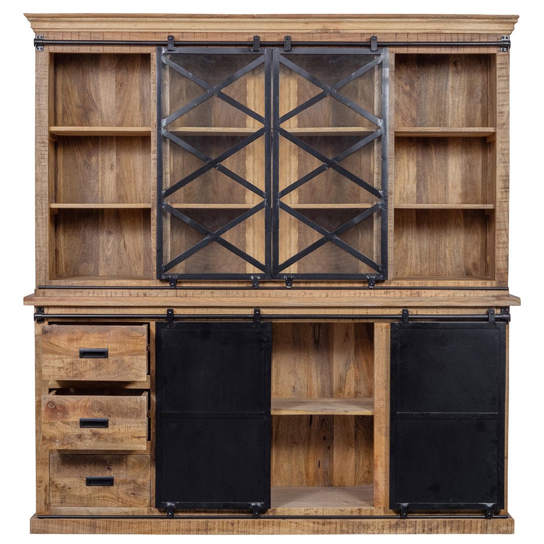 Mangohouten Buffetkast Denver 220×220 cm X Mahom