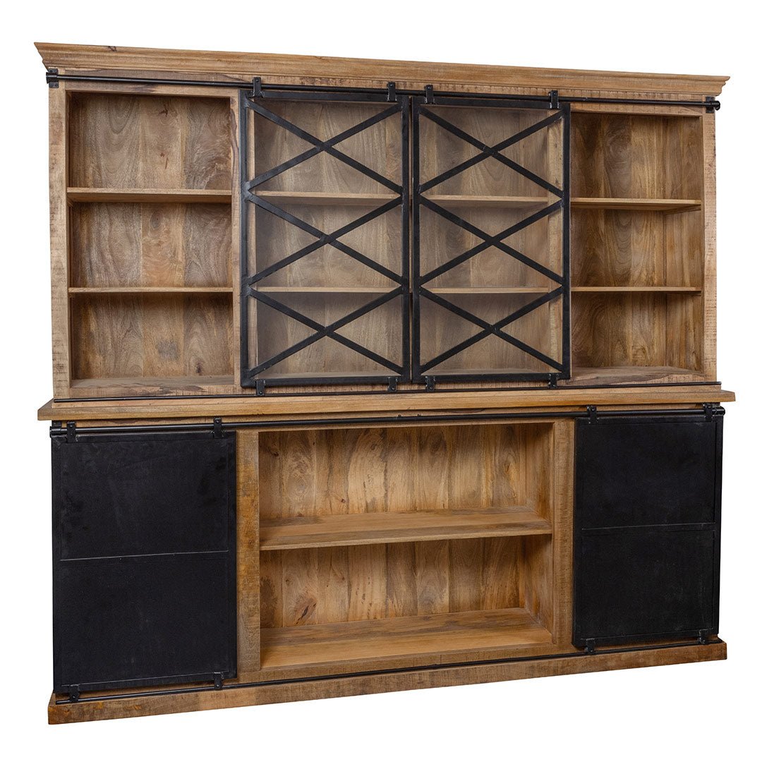 Mangohouten Buffetkast Denver 240×220 cm X Mahom