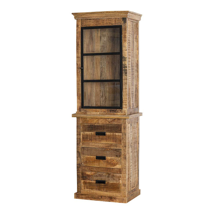 Mangohouten Buffetkast Denver 65x200 cm Recht Mahom