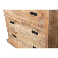 Mangohouten Buffetkast Denver 100 cm 3 lades X Mahom