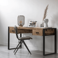 Mangohouten Bureau Britt 150 cm Mahom