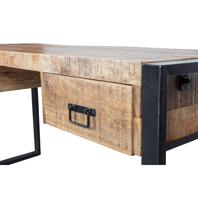Mangohouten Bureau Britt 150 cm Mahom