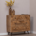 Mangohouten Dressoir 100 cm