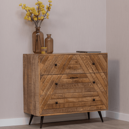 Mangohouten Dressoir Alamo 100 cm Mahom