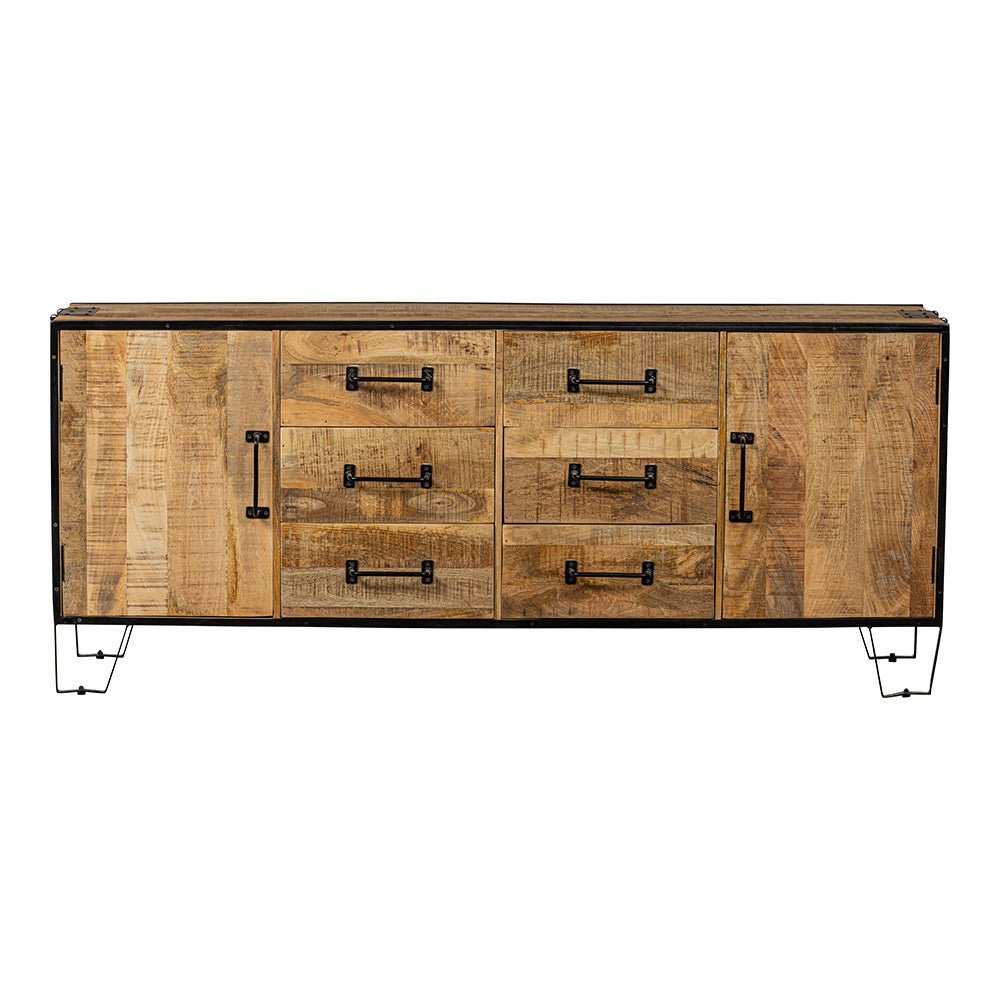 Mangohouten Dressoir 190 cm