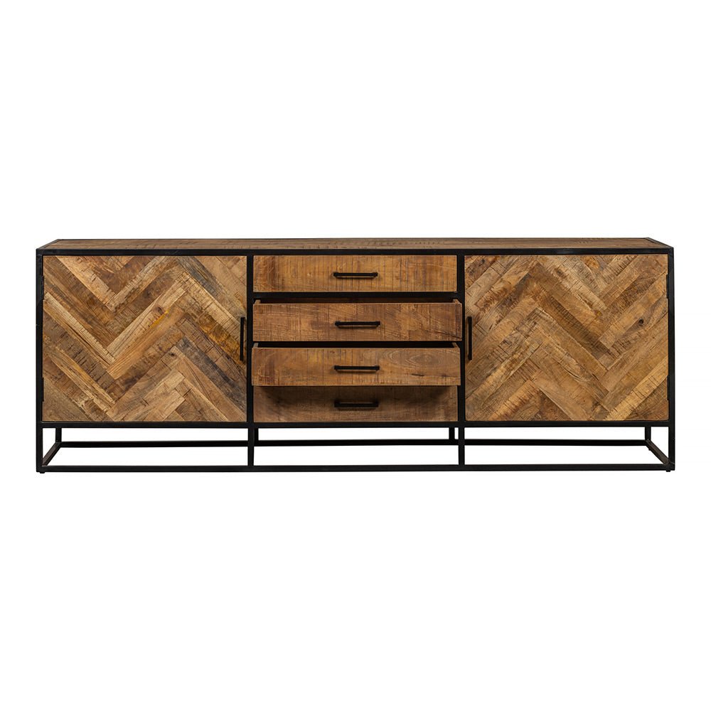 Mangohouten Dressoir New Haven 210 cm Mahom