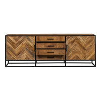 Mangohouten Dressoir New Haven 210 cm Mahom