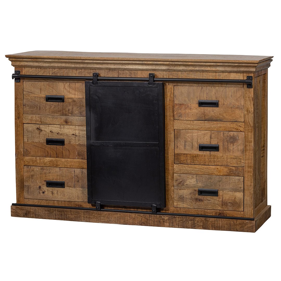 Mangohouten Dressoir Newark 140 cm Mahom