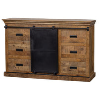 Mangohouten Dressoir Newark 140 cm Mahom