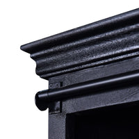Mangohouten Dressoir Newark Black 160 cm Mahom