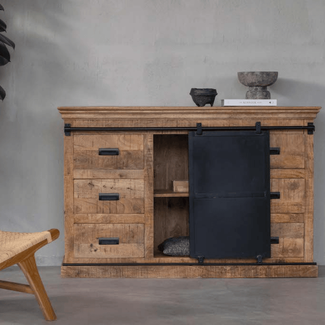 Mangohouten Eettafel Tulsa