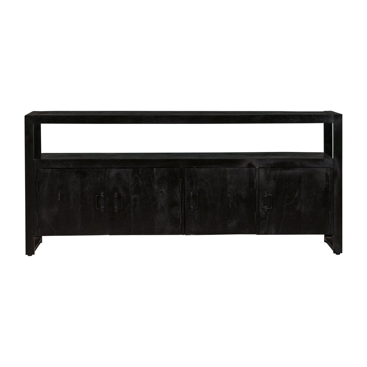 Mangohouten Dressoir Pittsburgh Black 180 cm Mahom