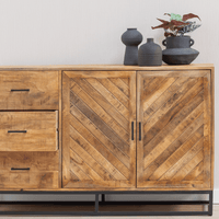 Mangohouten Dressoir Reno 140 cm Mahom