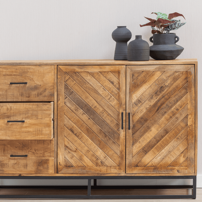Mangohouten Dressoir Reno 140 cm Mahom