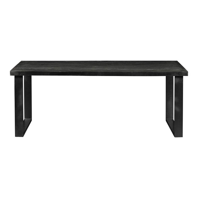 Mangohouten Eettafel Britt Black Rechthoek 160x90 cm Mahom