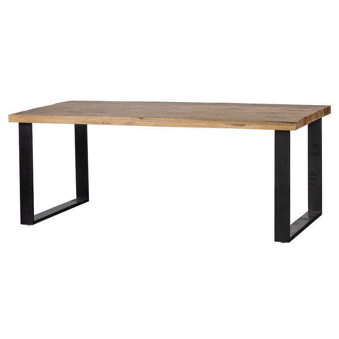 Mangohouten Eettafel Britt Rechthoek 200x100 cm Mahom