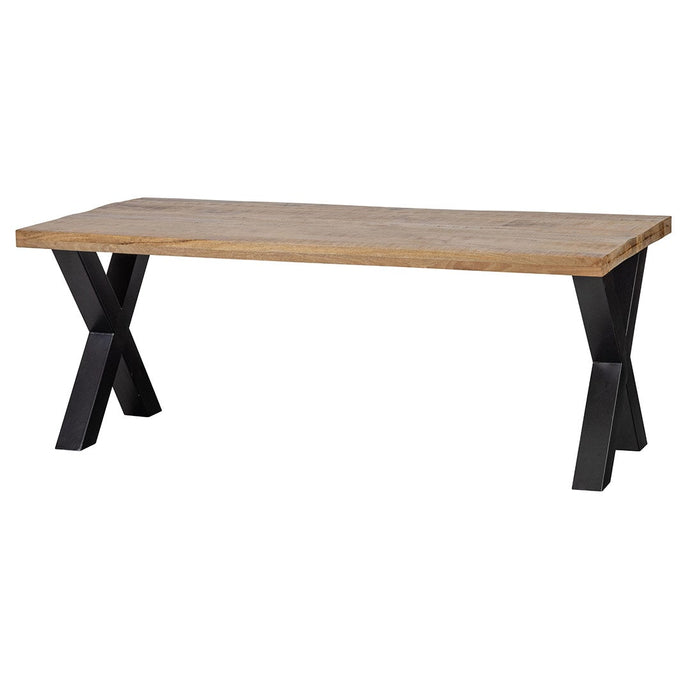 Mangohouten Eettafel Columbus Rechthoek 300x120 cm Mahom