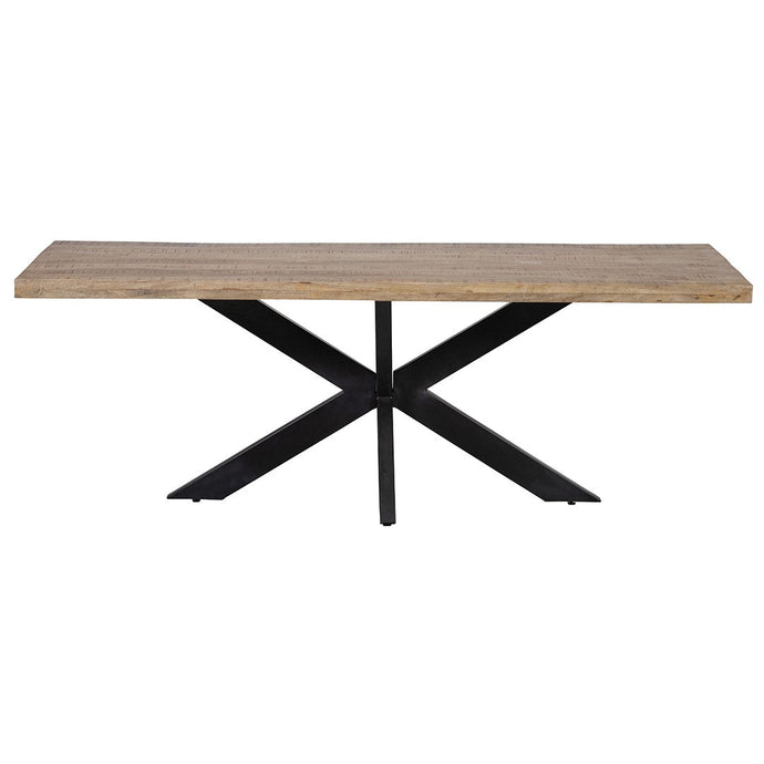 Mangohouten Eettafel Memphis Rechthoek 300x120 cm Mahom