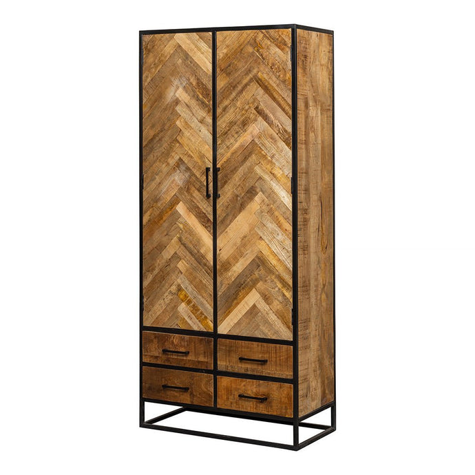 Mangohouten Kast New Haven 90 cm Mahom