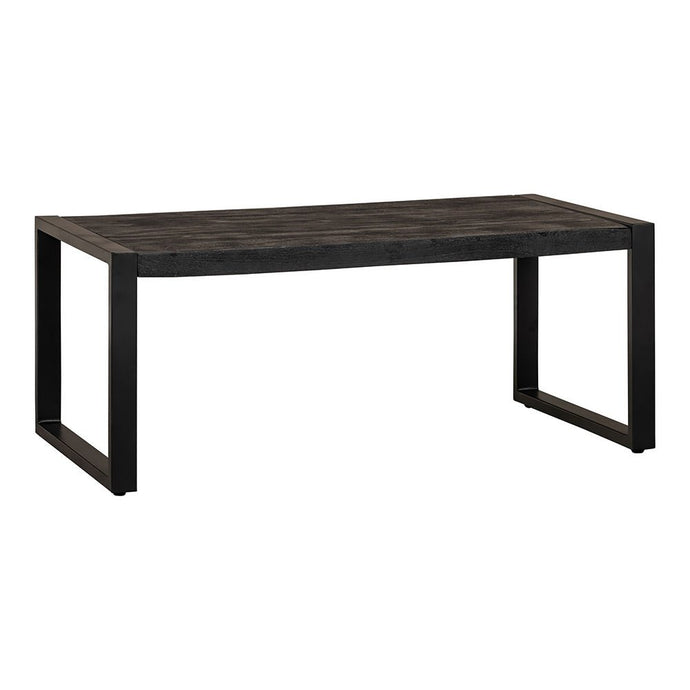 Mangohouten Salontafel Britt Black 110 cm Mahom