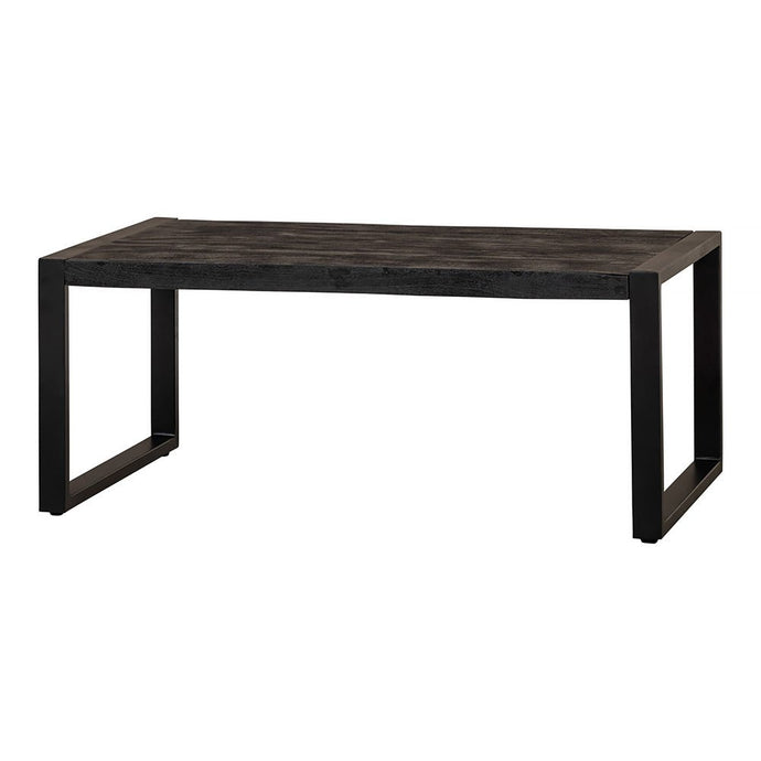 Mangohouten Salontafel Britt Black 110 cm Mahom