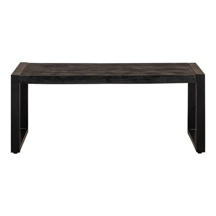 Mangohouten Salontafel Britt Black 110 cm Mahom